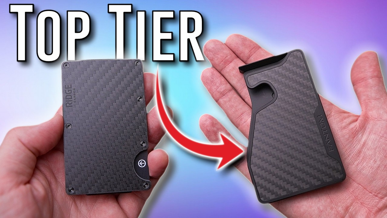 6 TOP TIER Carbon Fiber Wallets!