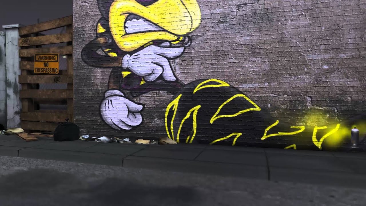 Kingspray Graffiti Simulator - Playback - Dank
