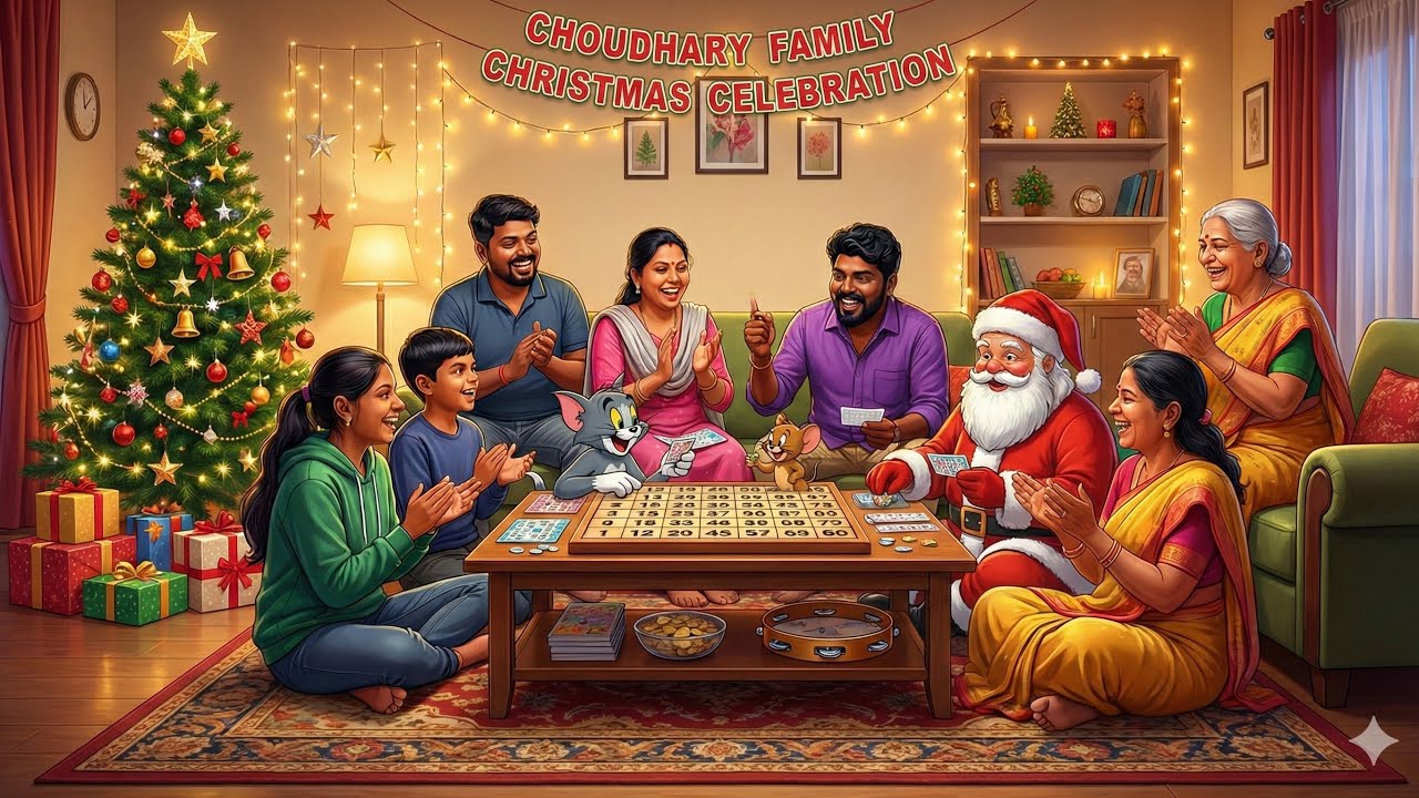 Happy Christmas family day on Live