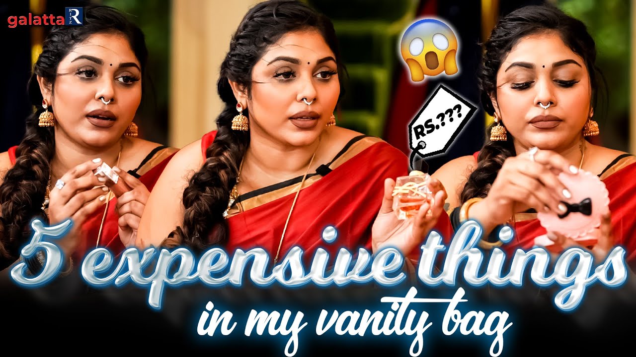 Rs.12000 for a perfume ? | MUA Karthika Shyam reveals the expensive things in her bag | Ritz
