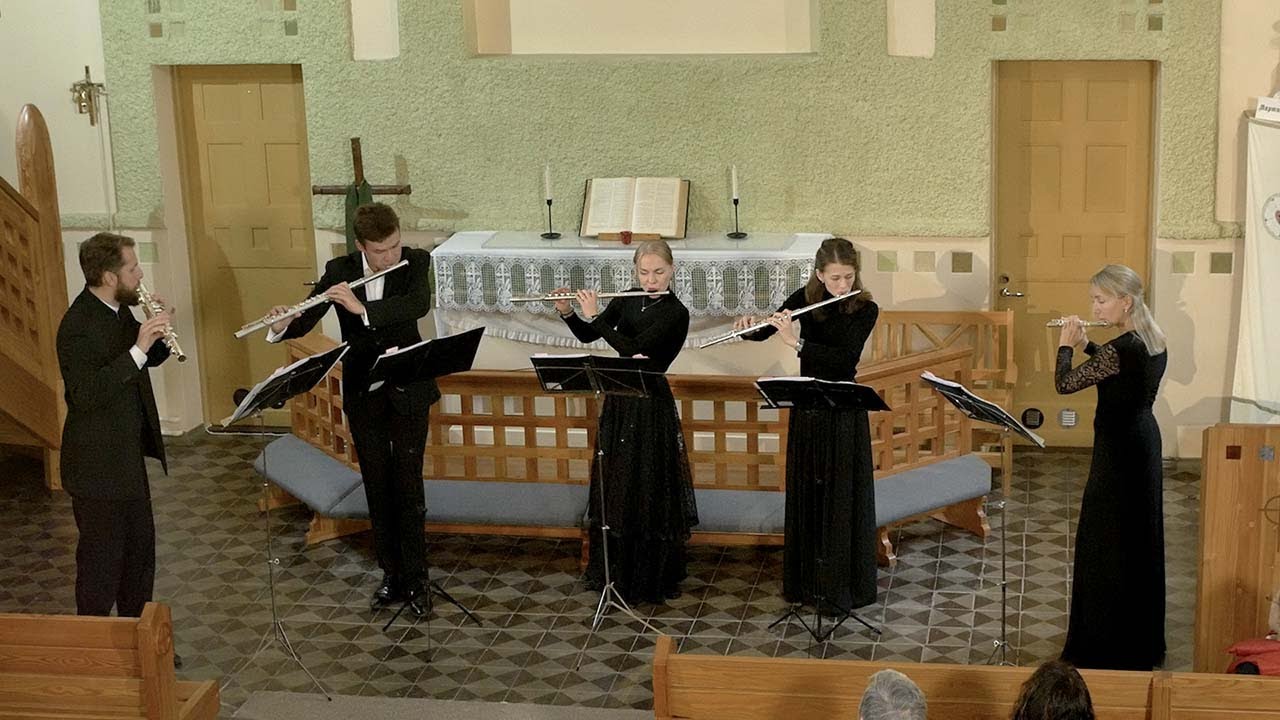 Giacomo Puccini - Humming Chorus from “Madame Butterfly” - FluteMasters (flute quintet)