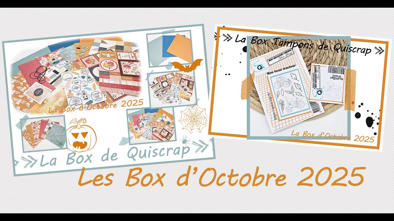Les Box d'Octobre 2025 en vidéo