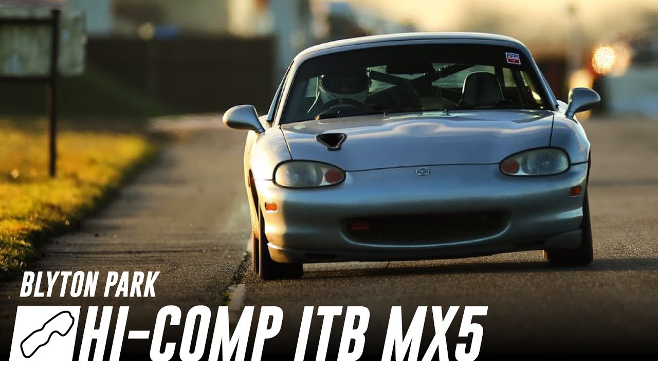 Hi-Comp ITB MX5 // The Best MX5 I Have Ever Driven at Blyton Park!
