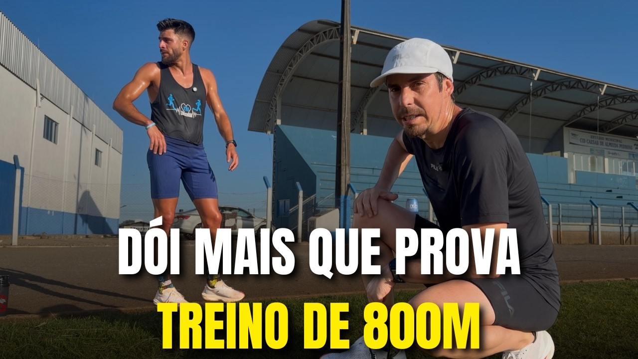 Treino de 800m para 1500m: o treino mais difícil da corrida