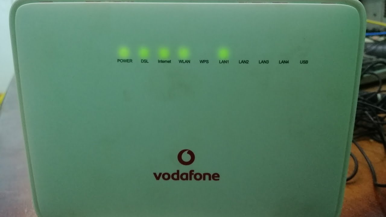 ضبط اعدادات روتر فودافون الجديد vodafone vdsl