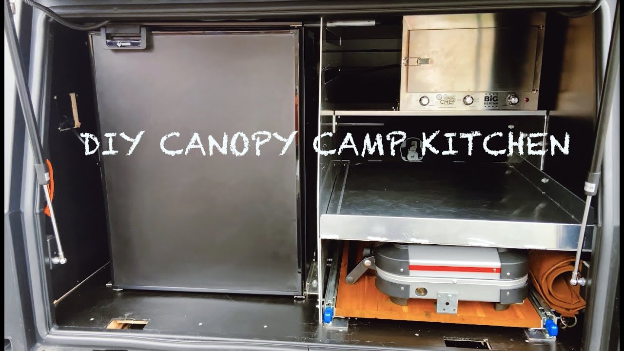 DIY CANOPY BUILD | BUSHMAN 85L INSTALL - CAMP KITCHEN FIT OUT