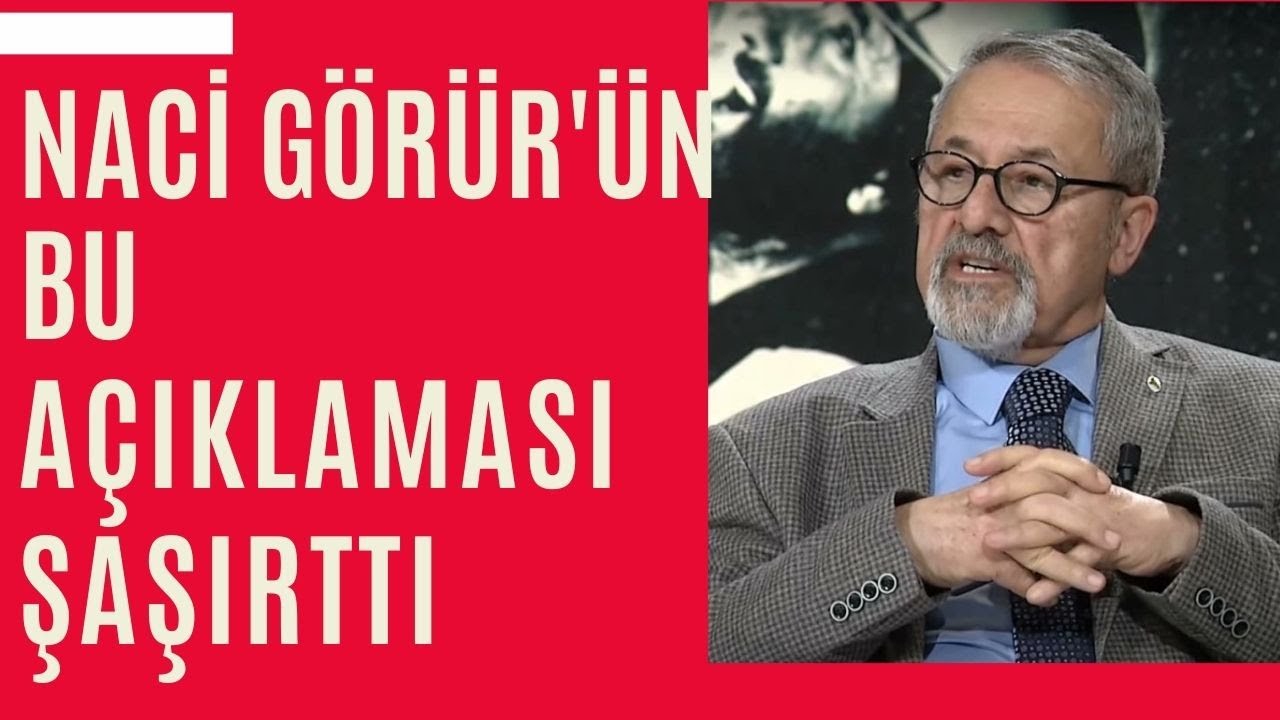 Yer Bilimci Prof. Dr. Naci G&ouml;r&uuml;r neden isyan etti?