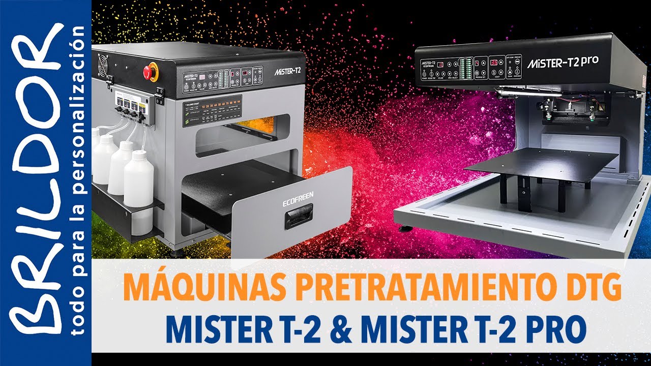 ⭐ MISTER T- 2 & MISTER T-2 PRO - APLICAR PRETRATAMIENTO DTG