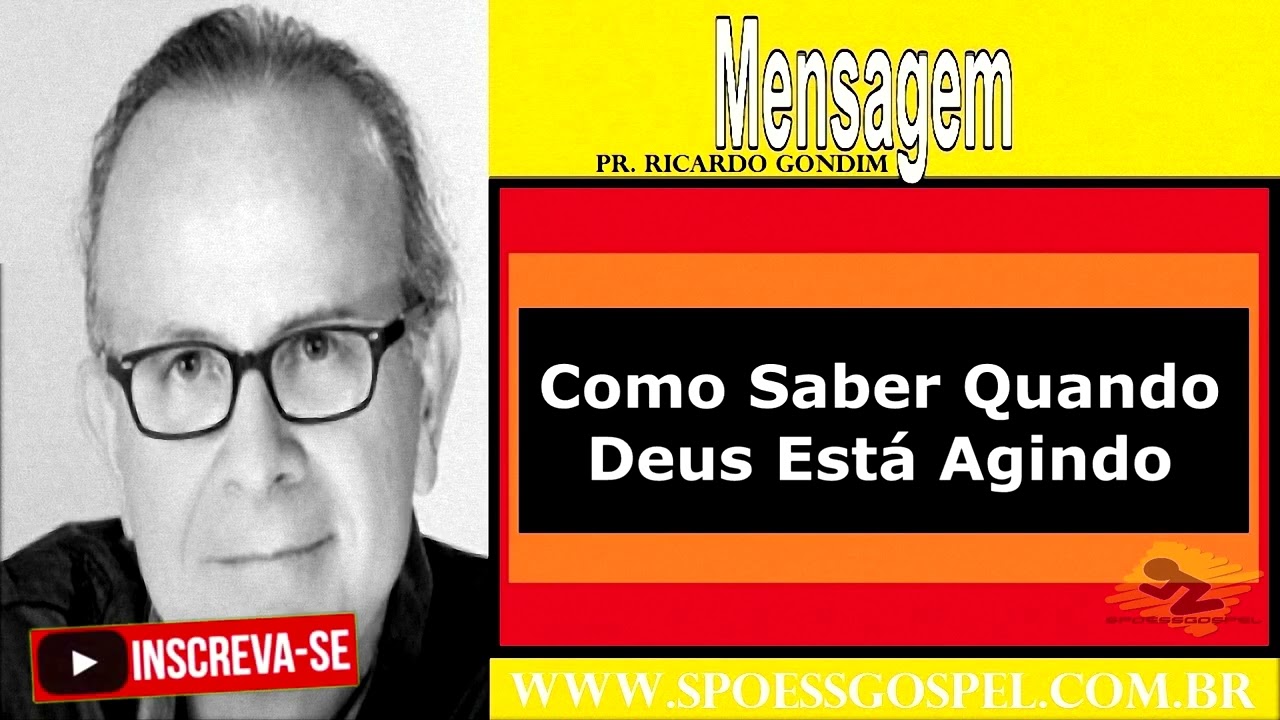 Como saber quando Deus esta agindo – OS SINAIS DA PRESENÇA (Êxodo 33) | Pr. Ricardo Gondim