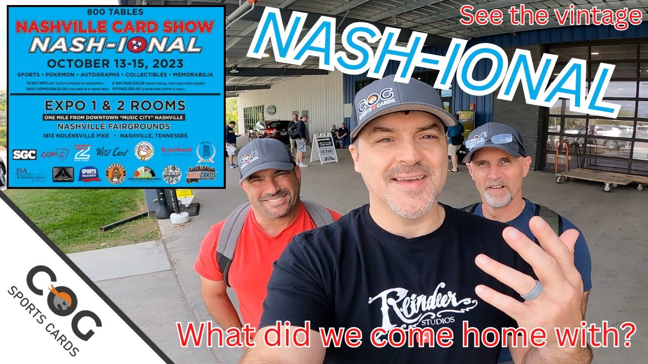 Nash-ional Card Show in Nashville, TN - 800 tables and the most iconic vintage cards of all time
