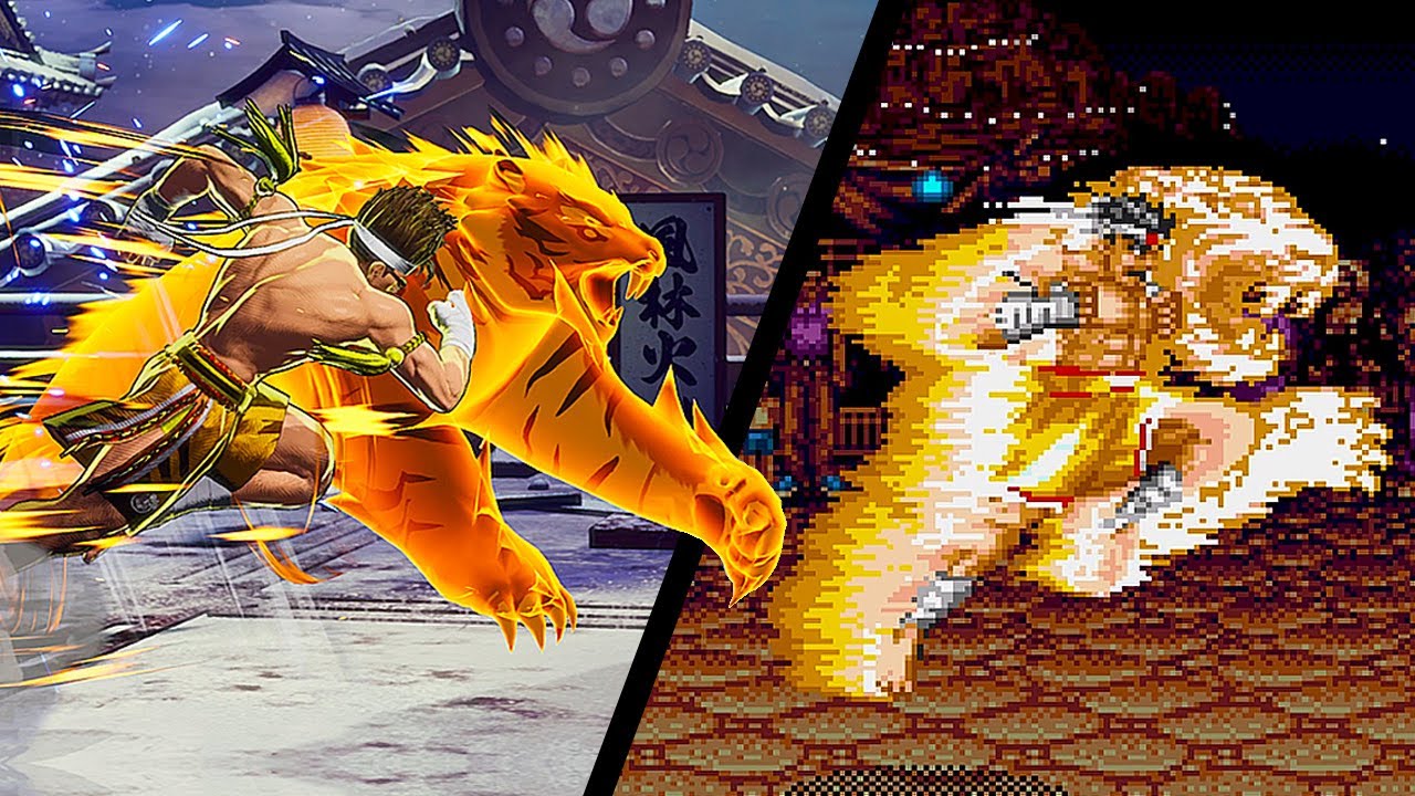 Эволюция Джо Хигаси в FATAL FURY: City of the Wolves!