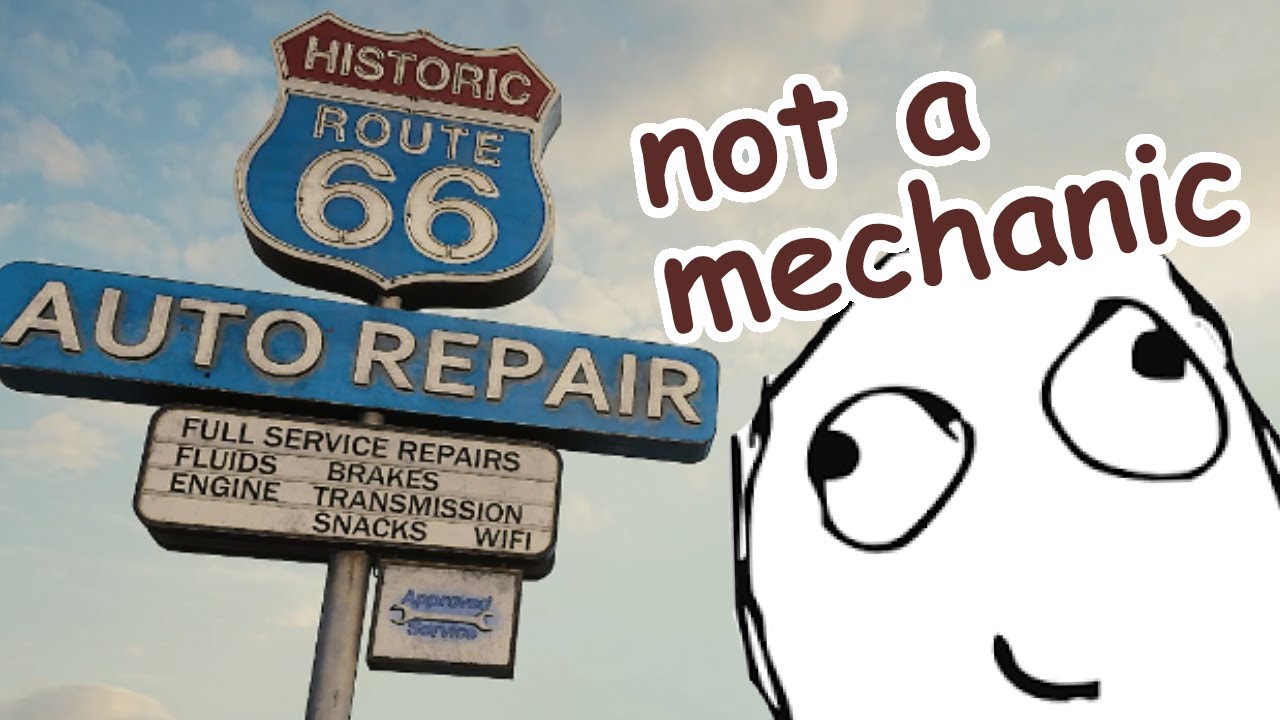 I opened a garage with ZERO experience - Car Mechanic Sim HARD MODE