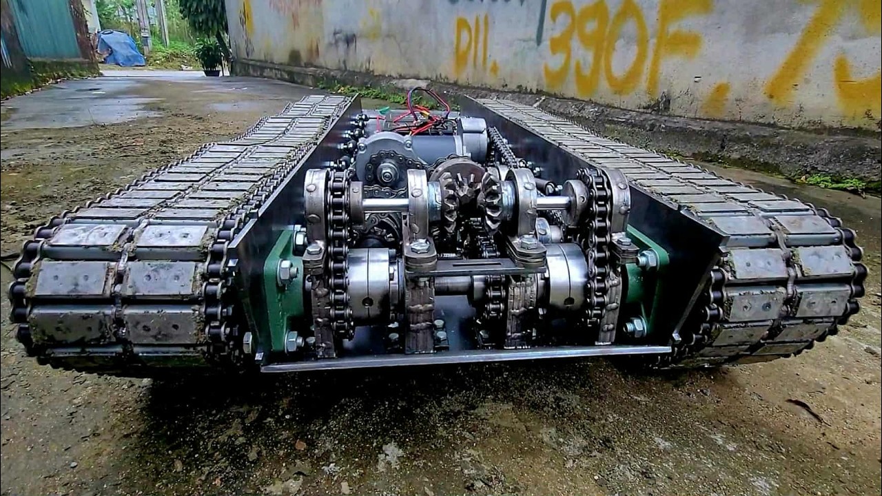 Homemade tank 1/6, part4, gear | rc action homemade