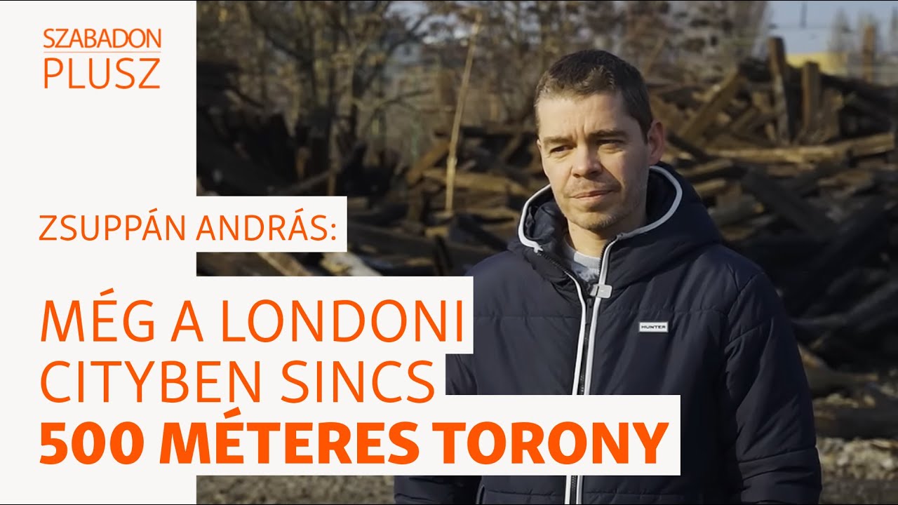 Zsuppán András: Az 500 méteres torony ötlete a pszichológia és nem az építészet körébe tartozik
