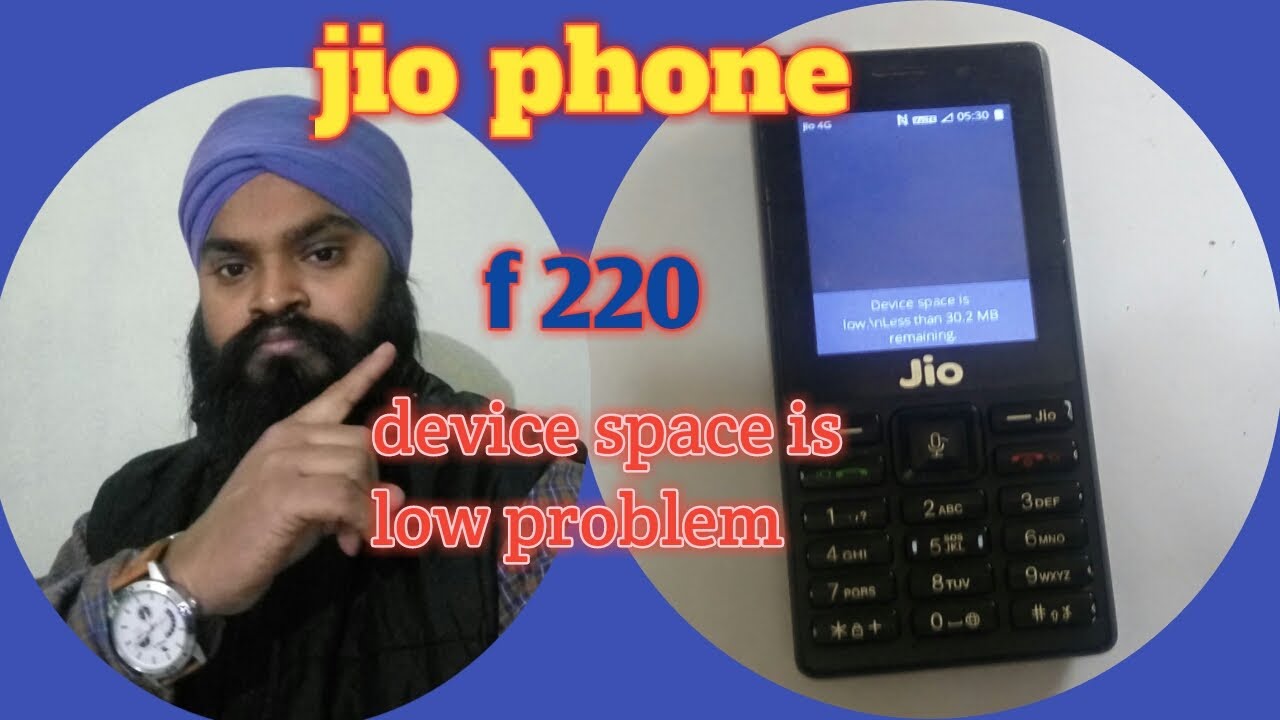 Device space is low problem in Jio mobile | how to fix device space is low problem in jio mobile