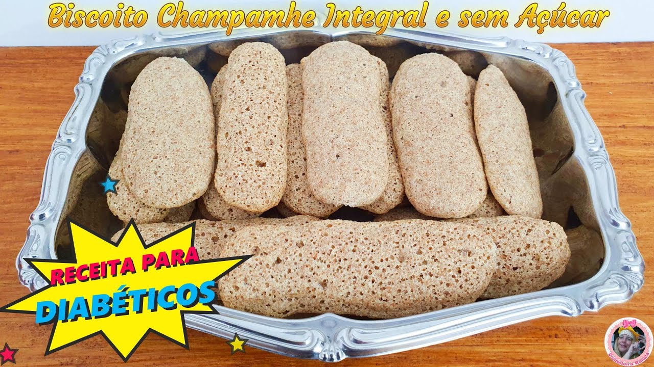 Biscoito INTEGRAL sem A&Ccedil;&Uacute;CAR para fazer Pav&ecirc; / Biscoito Diet / Biscoito sem A&ccedil;&uacute;car