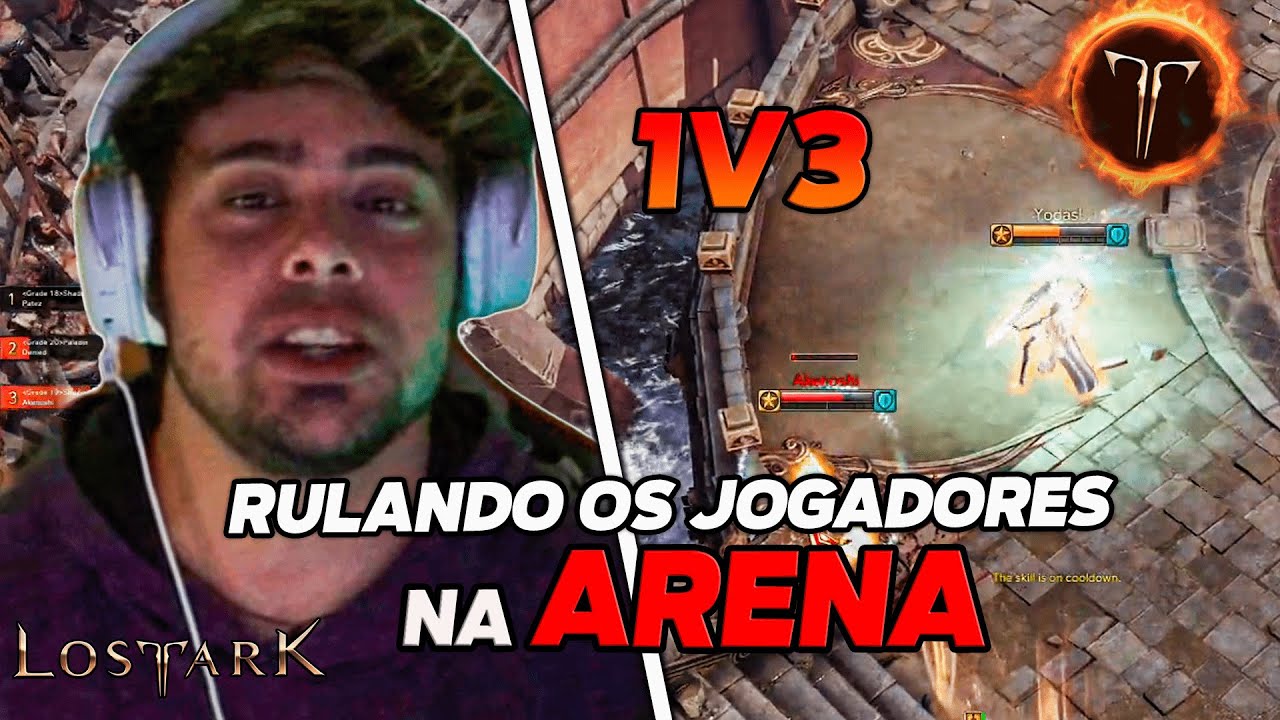 YODA FAZENDO 1V3 RULANDO NO | LOST ARK