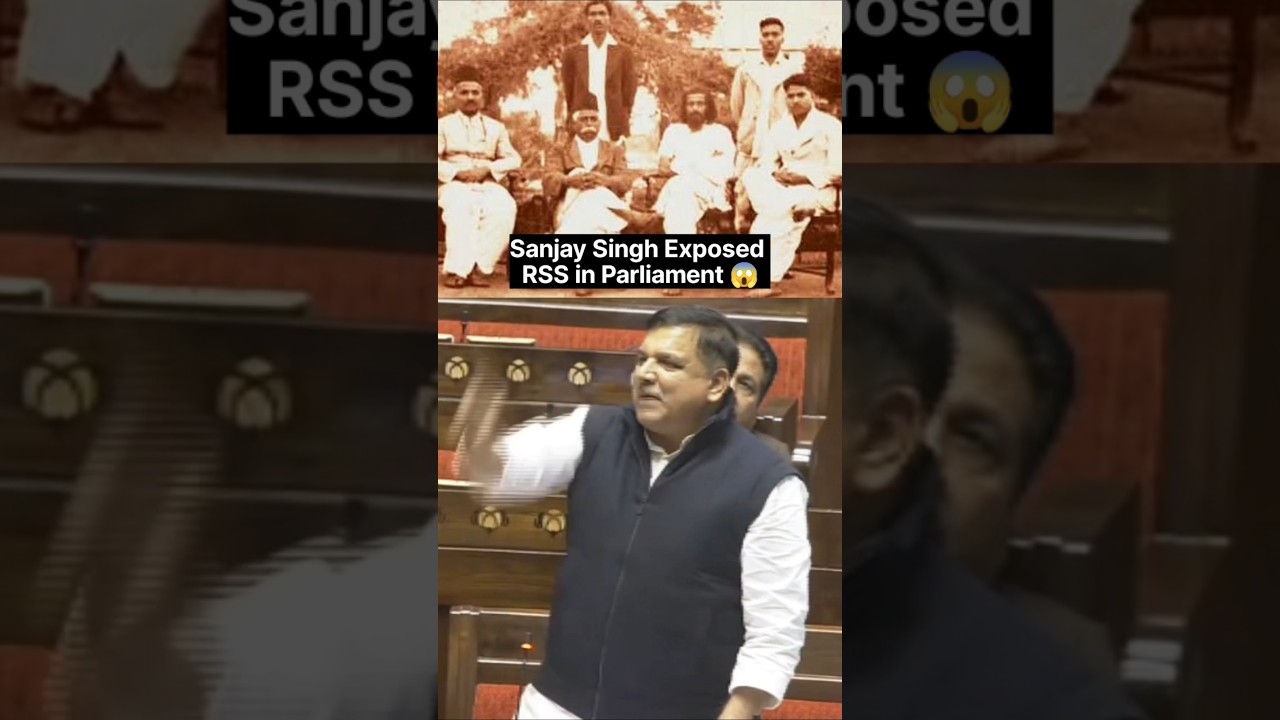 🚨Sanjay Singh&rsquo;s Challenge: Name 4 RSS Leaders Jailed in Freedom Struggle😱