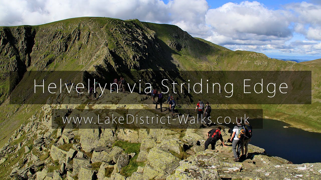 Lake District Walks:  Helvellyn via Striding Edge | Swirral Edge | Catstye Cam