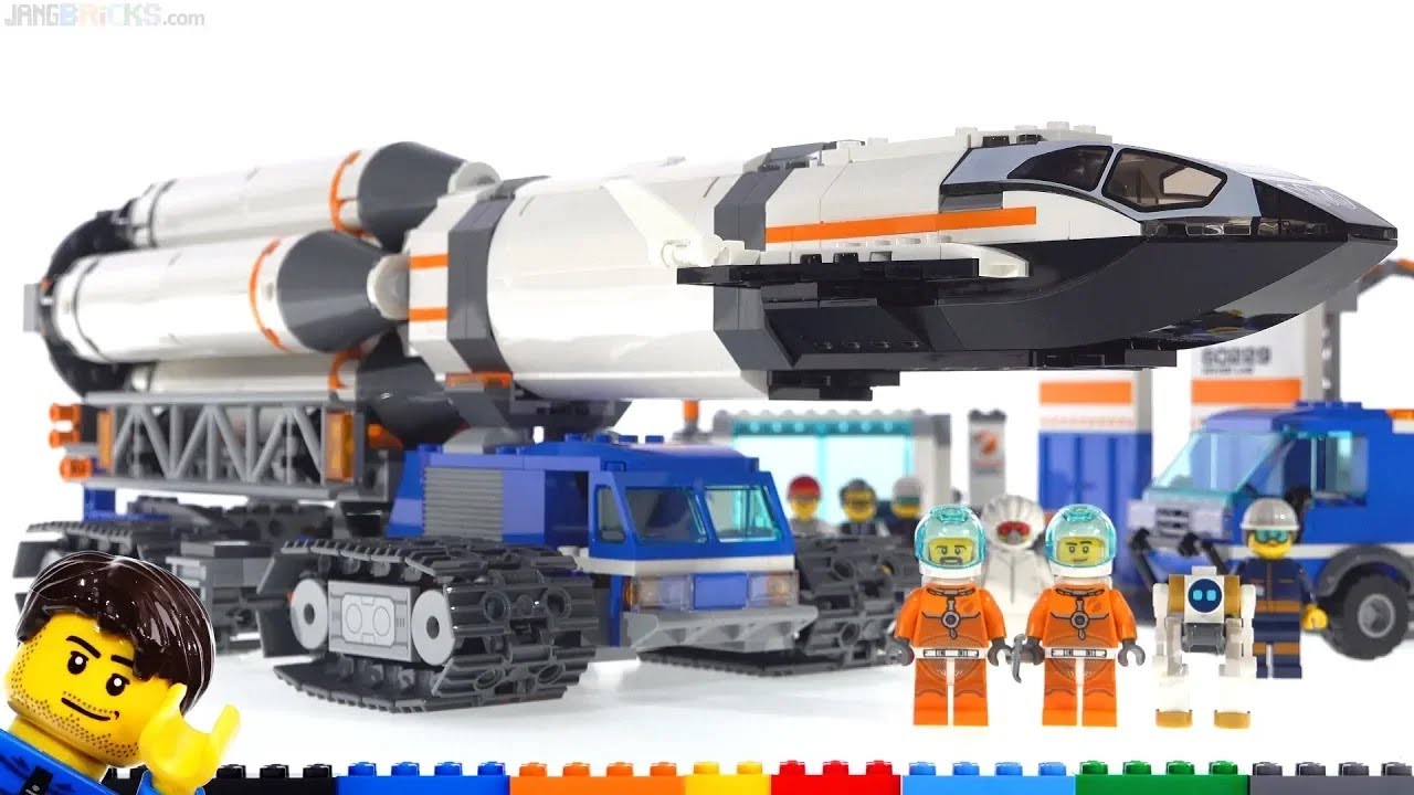 🔄 LEGO City 2019 Rocket Assembly & Transport review!  60229 re upload
