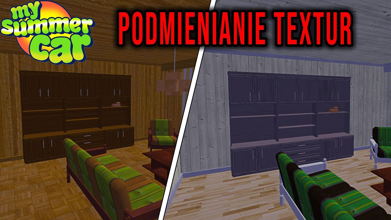 PROSTA I SZYBKA ZAMIANA TEXTUR W 3 MINUTY - My Summer Car | Radex