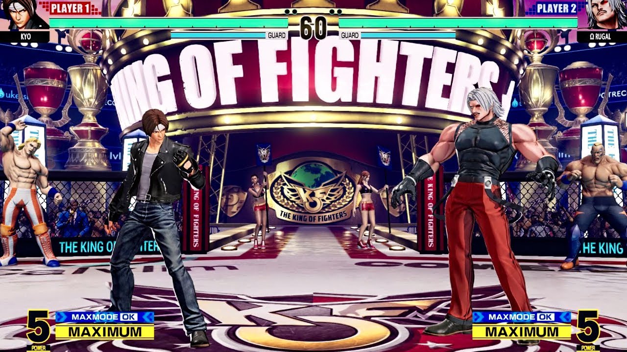 The King of Fighters XV - KYO VS OMEGA RUGAL (HARDEST AI)