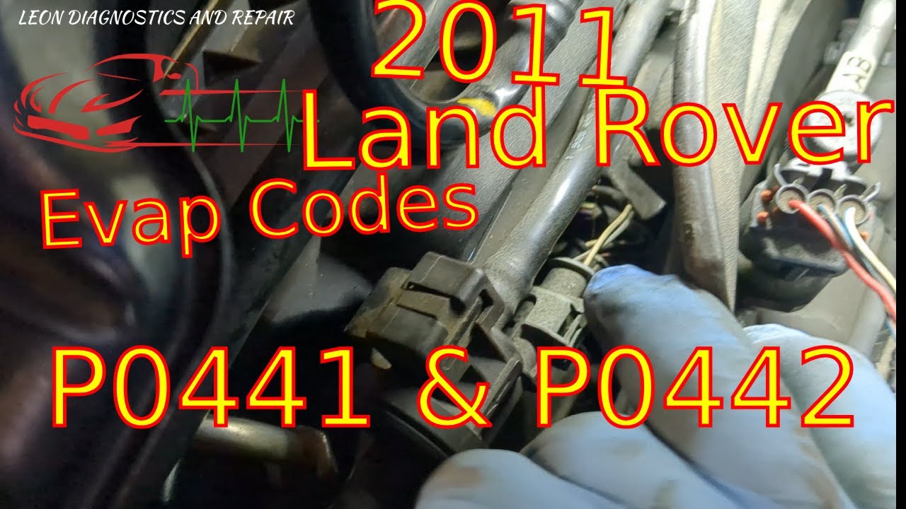 2011 Land Rover P0441 и P0442
