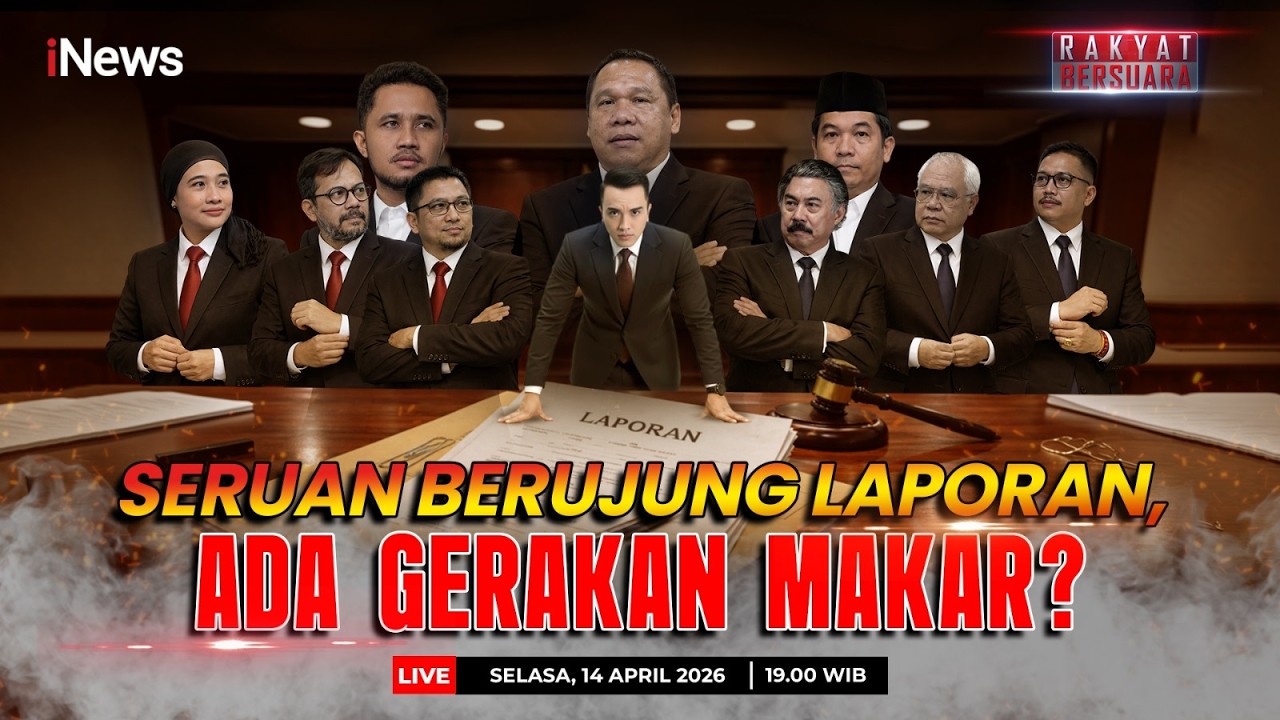 🔴LIVE SERUAN BERUJUNG LAPORAN, ADA GERAKAN MAKAR? | RAKYAT BERSUARA