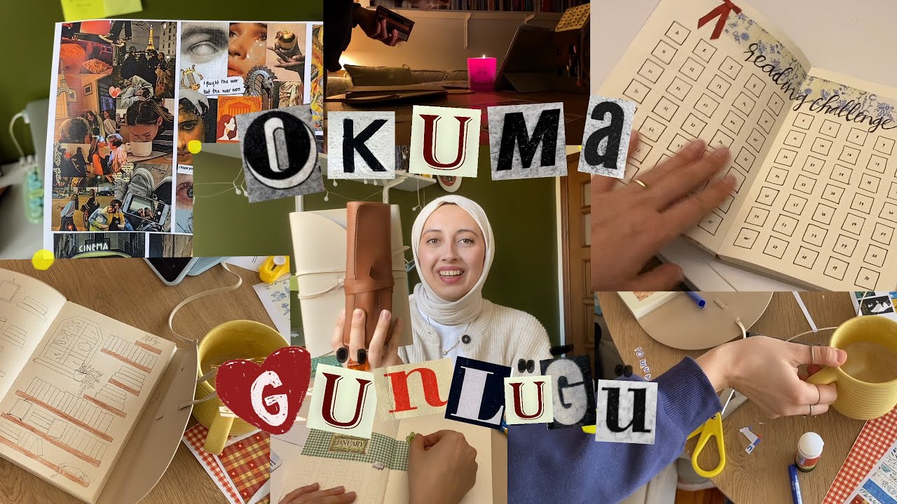 OKUMA GÜNLÜĞÜ YAPIYORUM | defter, kullandığım kalemler, tasarım