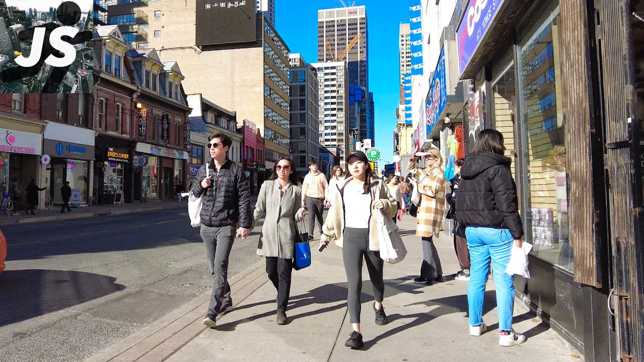 Downtown Toronto Saturday Afternoon Walk (Oct 2022)