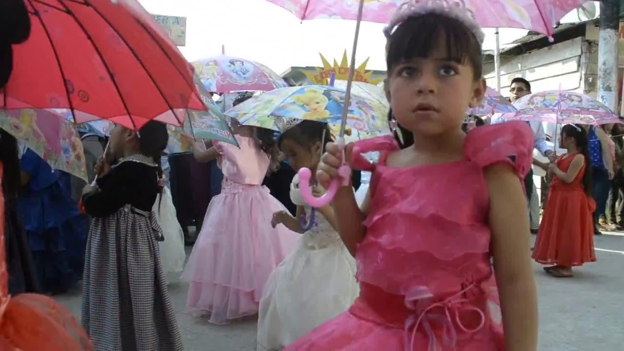 Desfile 30 de abril 2017 en Santa Cruz Barillas