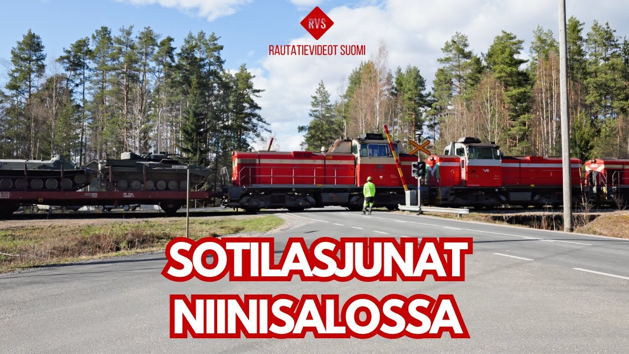 Sotilasjunia Niinisalon radalla
