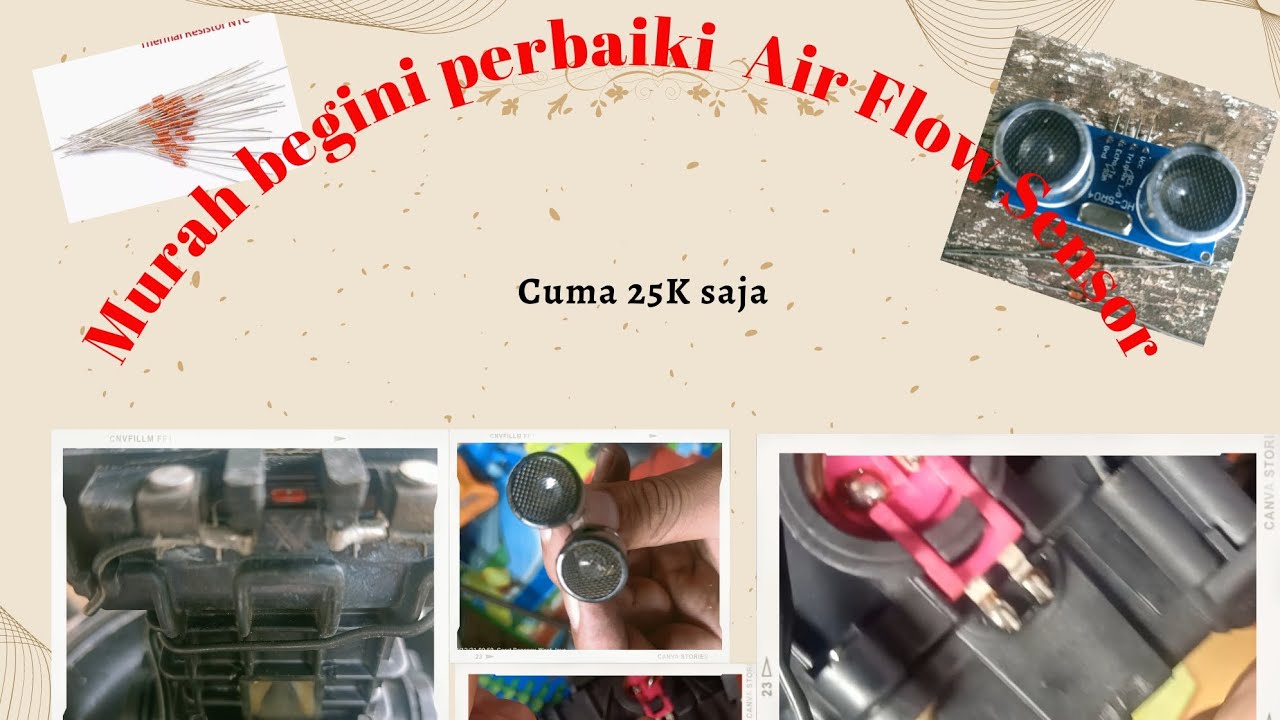 Sensor IAT dan Air Flow Rusak jangan langsung diganti coba ganti bagian ini dulu. Elantra 96