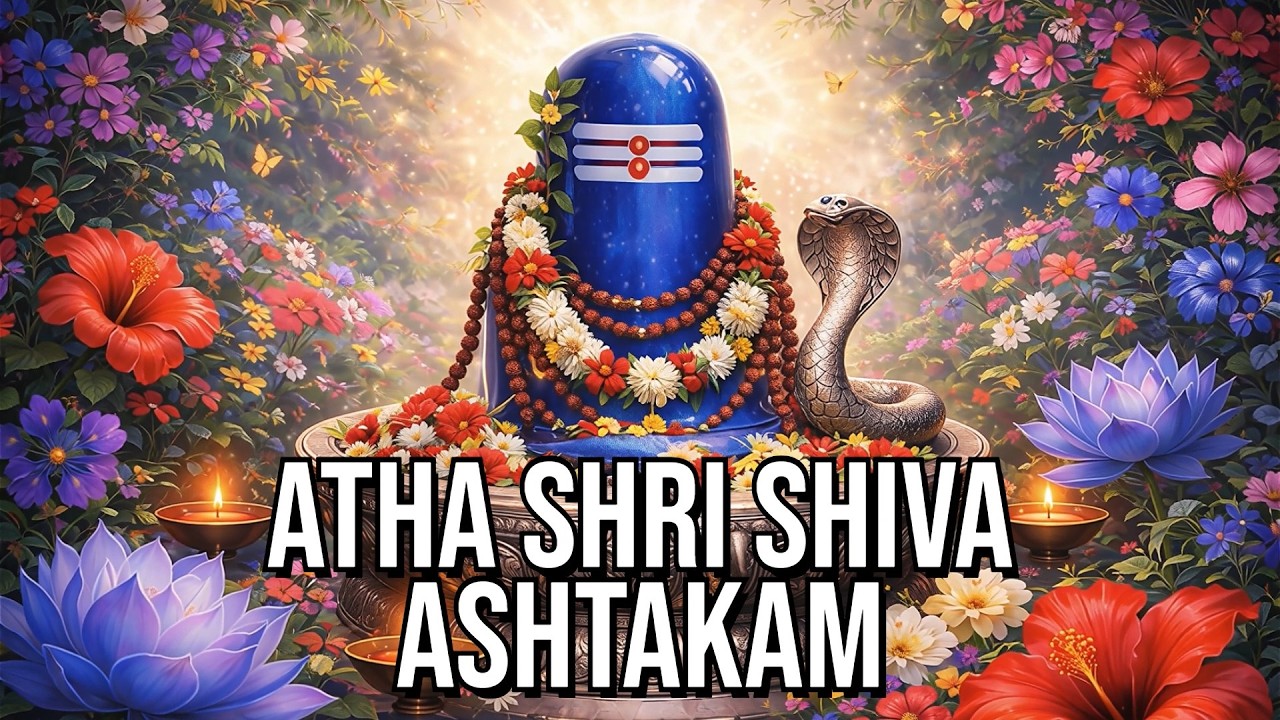🙏 Atha Shri Shiva Ashtakam | Powerful Shiva Ashtakam Stotram | Lord Shiva Devotional Song 🕉️🔱