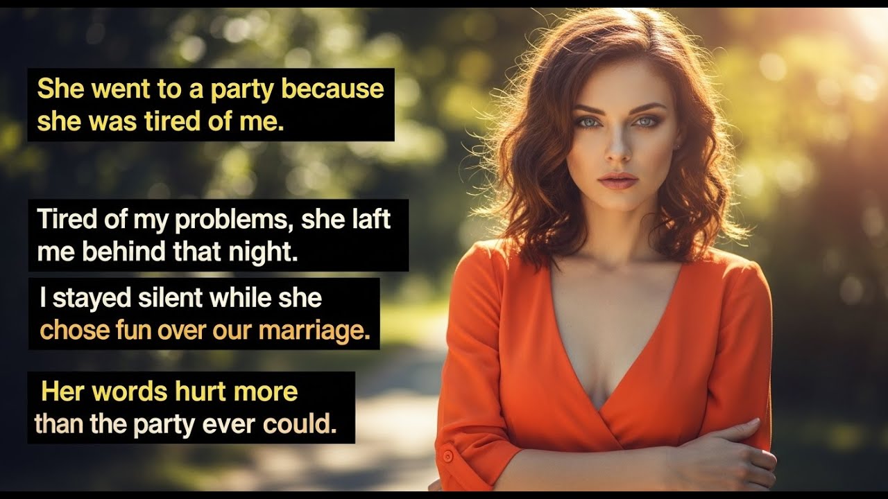 My Wife Went to a Party Because She Was Tired Of My Problems | Betrayal Reddit Story. Cheating Wife