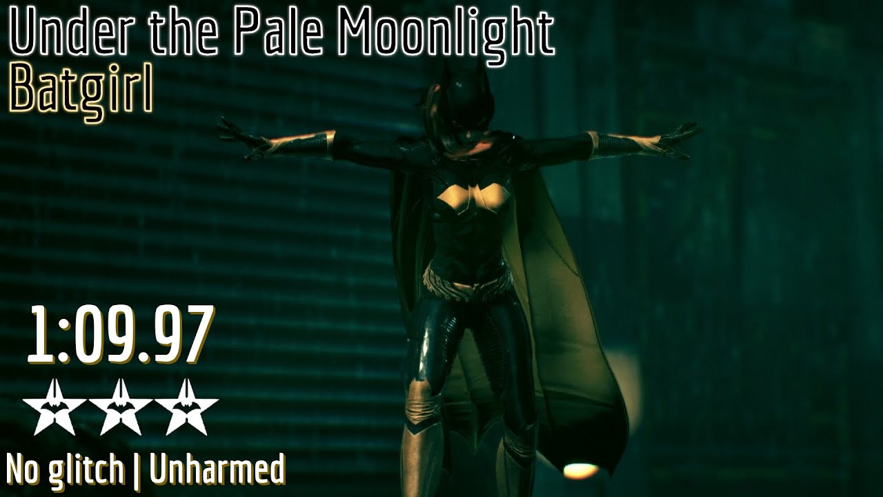 [World Record] Arkham Knight (PS4) - Under the Pale Moonlight (Batgirl) ᛃᛃ 1'09