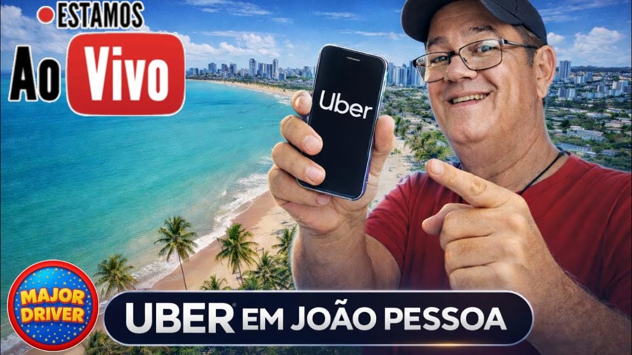 🔴IRL: JOÃO PESSOA AO VIVO (UBER) 08/02