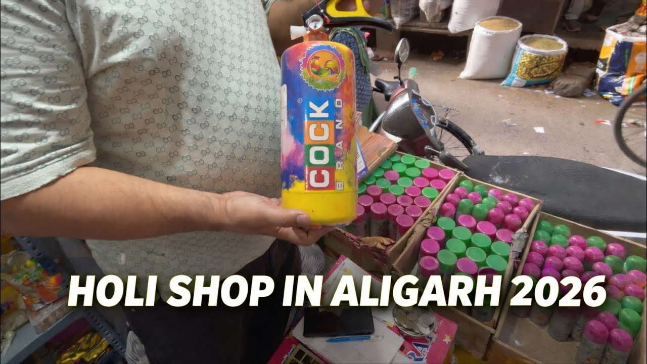 Holi Shop in Aligarh 2026 | Ravi Rang Wale | Best Quality Products at Lowest Price