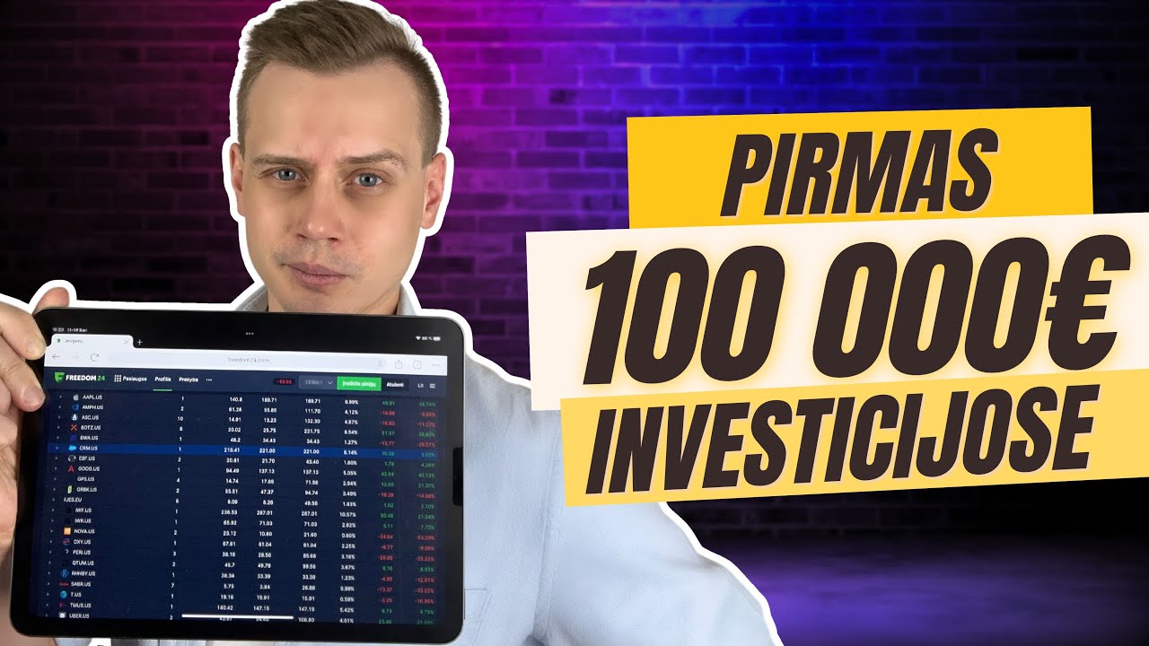 Как достичь цели в 100 000&euro; инвестиций: Простые шаги