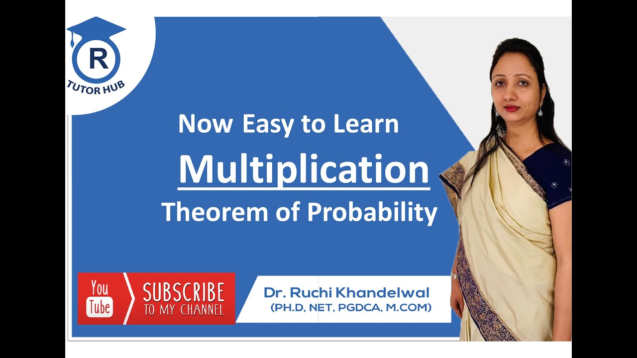 Multiplication Theorem of Probability | Examination Questions | Dr. Ruchi Khandelwal