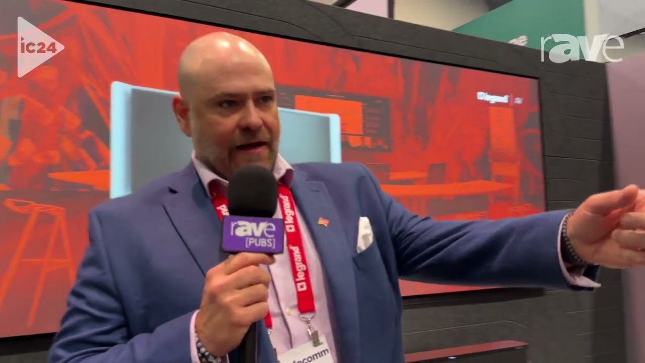 InfoComm 2024: Legrand AV Features Middle Atlantic/Focal Point TruTile Acoustic Wall Panel
