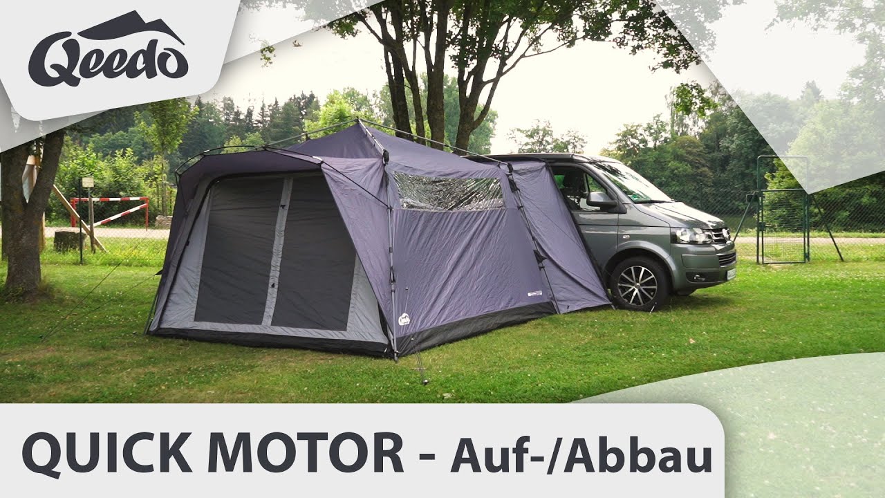 qeedo Quick Motor (2018) Busvorzelt sekundenschneller Auf- und Abbau