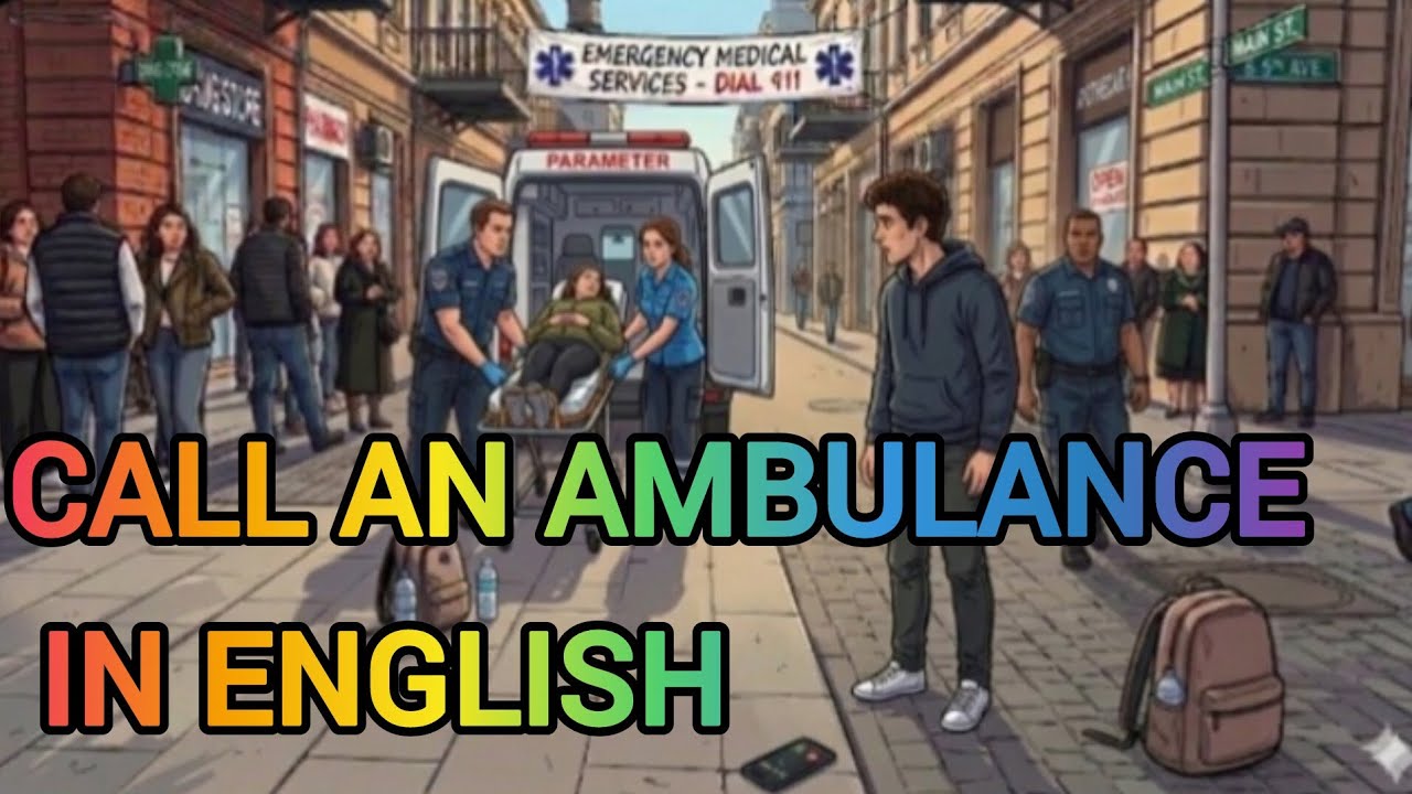 Learn English Through Real Life: Calling an Ambulance | Emergency English Conversation