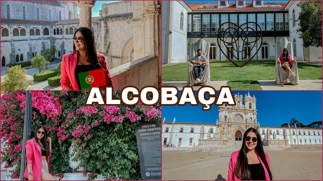 CONHECENDO ALCOBAÇA LEIRIA, CULINÁRIA E A MAIOR IGREJA DE PORTUGAL (VLOG)