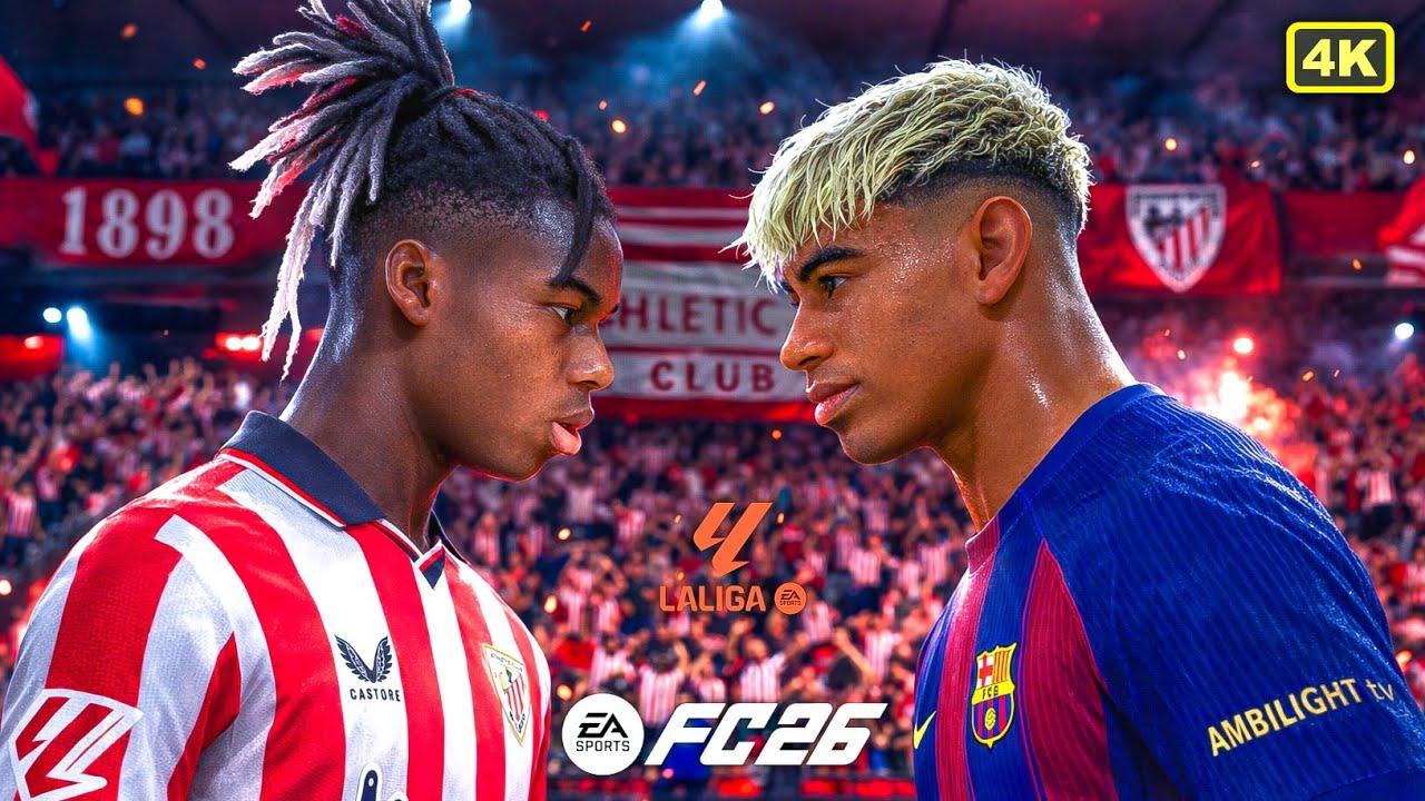 EA FC26 - Athletic Club Vs Fc Barcelona La Liga | PS5 4k Gameplay 