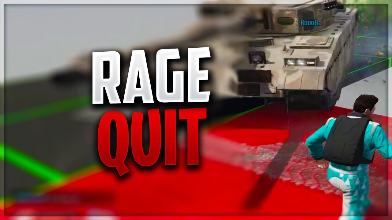 A DAT RAGE QUIT! GTA5 F2F! *TROLL*