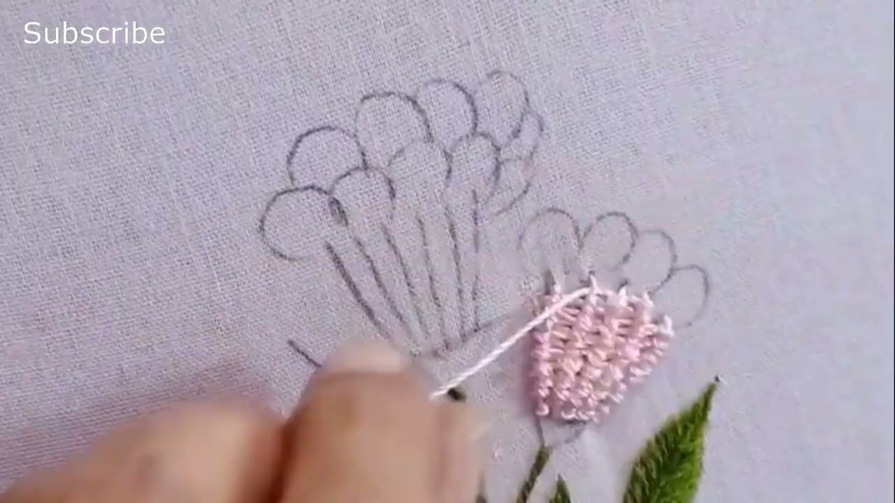 Hand embroider design/ Beautiful floral composition- Leisha's Galaxy embroidery.