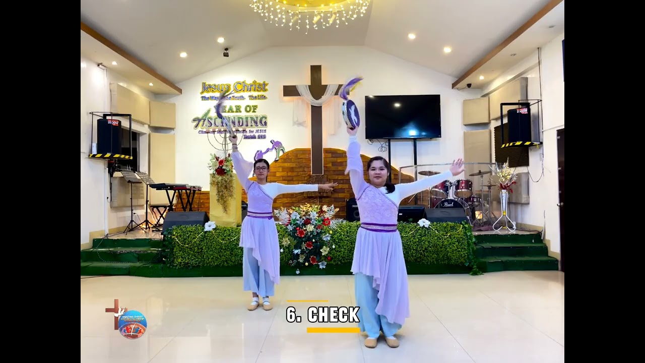 Tambourine Basic Steps | ACCFI Dance Ministry