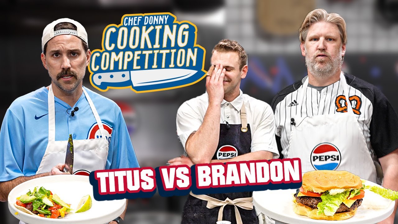 Brandon Walker VS Mark Titus | Cooking Competition Presented By Pepsi