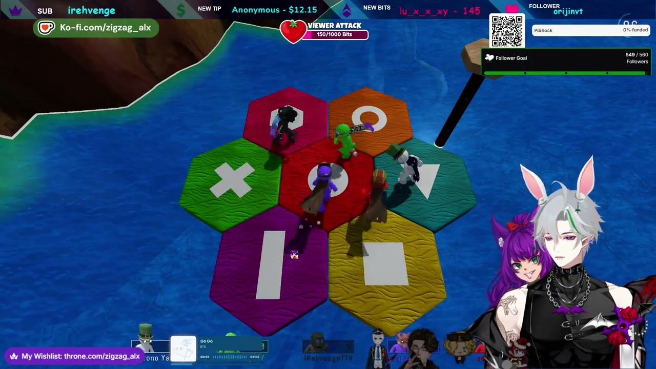 [Pummel Party] testing our friendships again w/ @chronoyaiba @irehvenge @suddenlyrv @zerohero234 | !